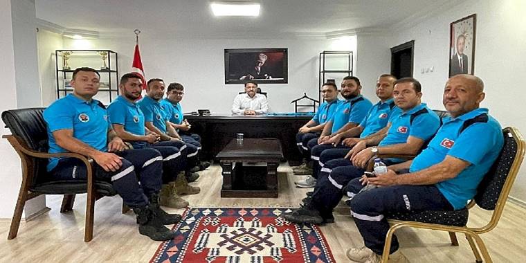 KEMKUT'tan Kaymakam Çam'a ziyaret