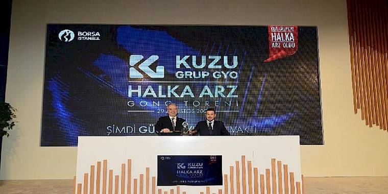 Borsa İstanbul'da Gong Kuzugrup Gayrimenkul Yatırım Ortaklığı için çaldı