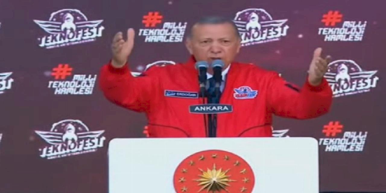 Cumhurbaşkanı Erdoğan Teknofest'te (CANLI)