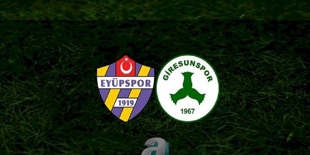 Eyüpspor - Giresunspor maçı ne zaman, saat kaçta ve hangi kanalda? | Trendyol 1. Lig