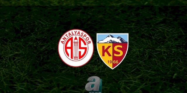Antalyaspor - Kayserispor maçı ne zaman, saat kaçta ve hangi kanalda? | Trendyol Süper Lig