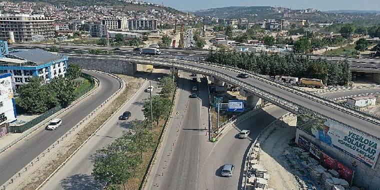 Yeşilova-Solaklar Kavşağı'nda ilerleme yüzde 40