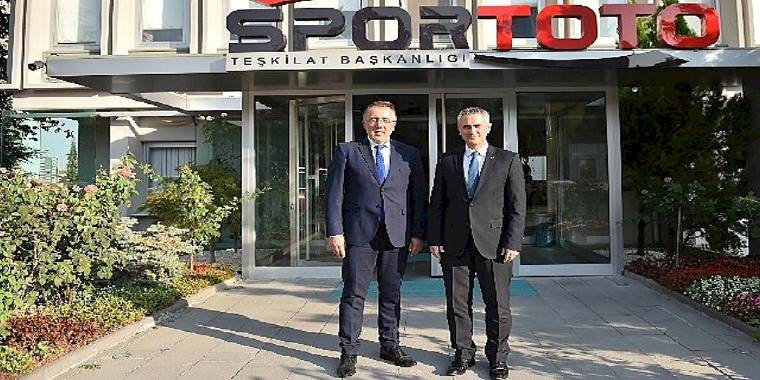 Nevşehir Belediye Başkanı Savran, Spor Toto Teşkilatı Başkanı Dr. Mehmet Ata Öztürk'ü ziyaret etti