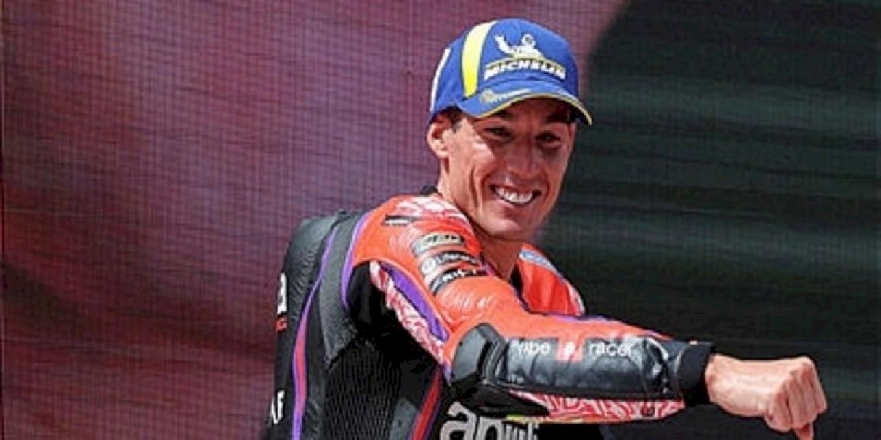 MotoGP'nin Katalonya Grand Prix'sinde kazanan Aleix Espargaro