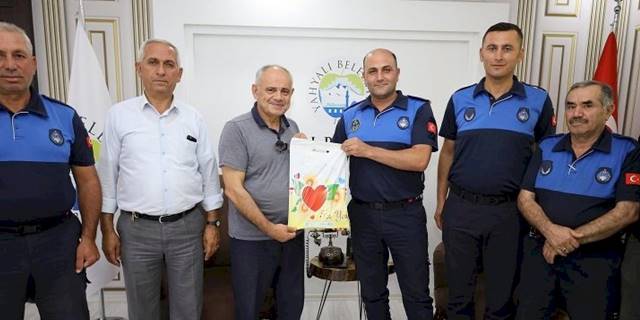 Kayseri Yahyalı'da Başkan Esat Öztürk zabıtayla buluştu