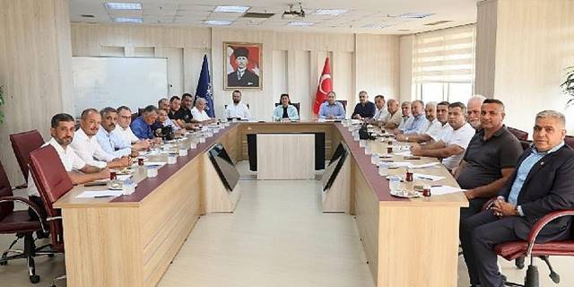 Germencik Muhtarlarından Başkan Çerçioğlu'na nezaket ziyareti