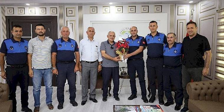 Başkan Öztürk Zabıta Haftası'nı kutladı