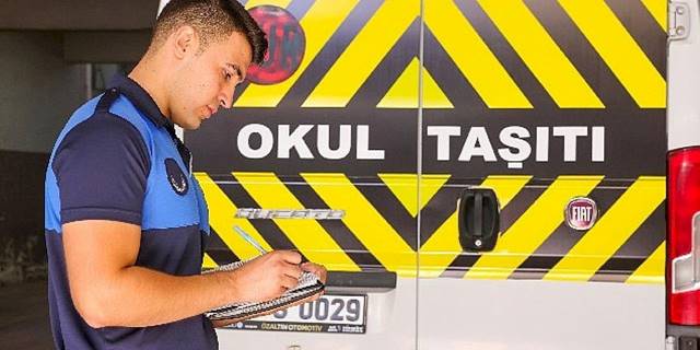 Nevşehir'de okul servisleri denetlendi