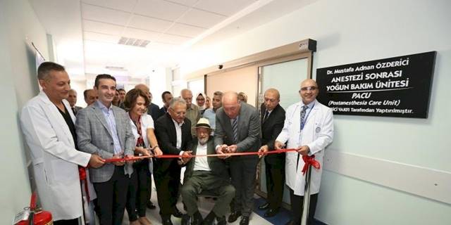 Dr. Mustafa Adnan Özderici Yoğun Bakım Ünitesi açıldı