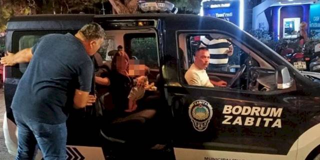 Bodrum'da zabıta ve polisten denetim