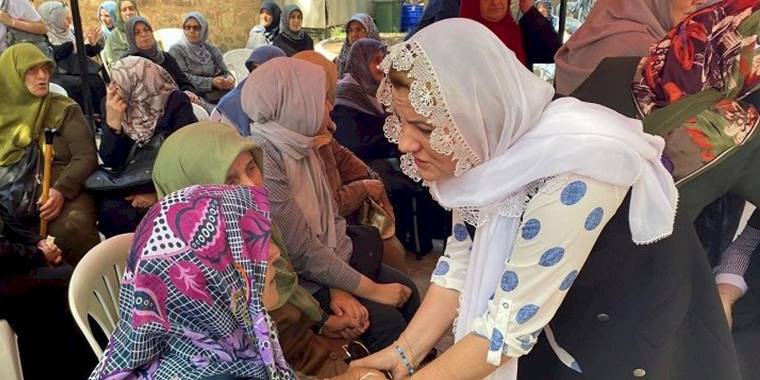 Başkan Hürriyet acıları paylaşıyor