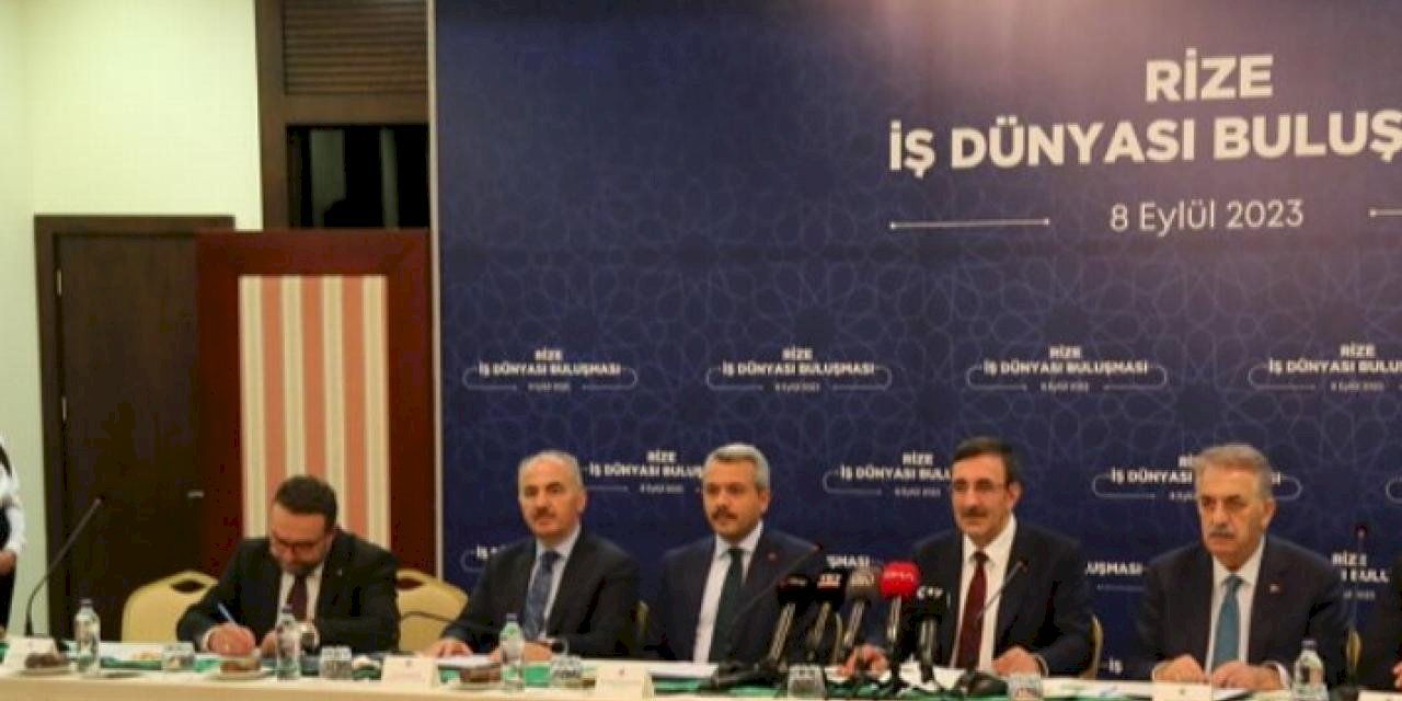 Cevdet Yılmaz'dan Rize övgüsü