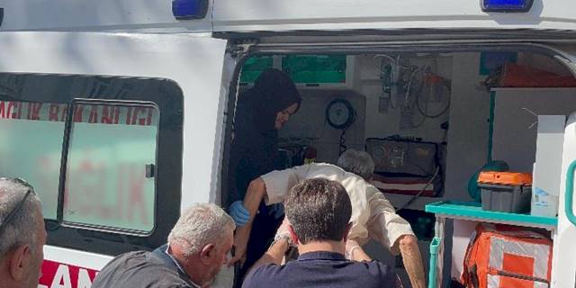 Adıyaman'da forklift yaşlı adama çarpıp kaçtı!