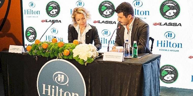 Hilton Istanbul Maslak, Darüşşafaka Lassa Basketbol Takımı ile iş birliğini yeni sezonda da sürdürüyor!