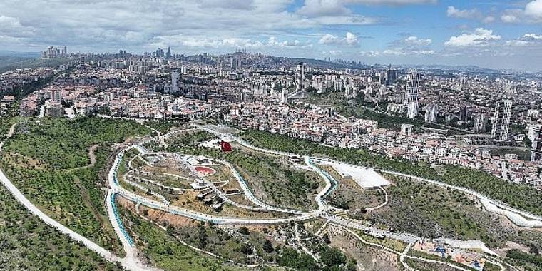 Çankaya'nın dev parkı Bademlidere Cumhuriyet Parkı açıldı