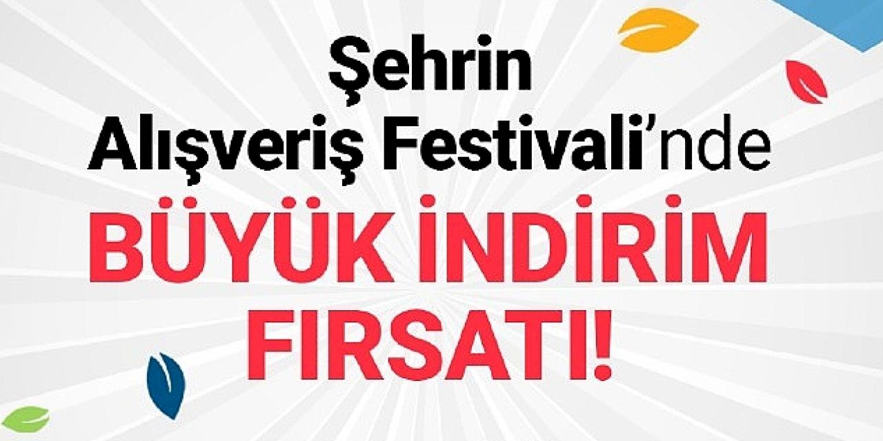 Şehrin Alışveriş Festivali başlıyor Büyük İndirim Fırsatları Park Afyon AVM'de Sizi Bekliyor