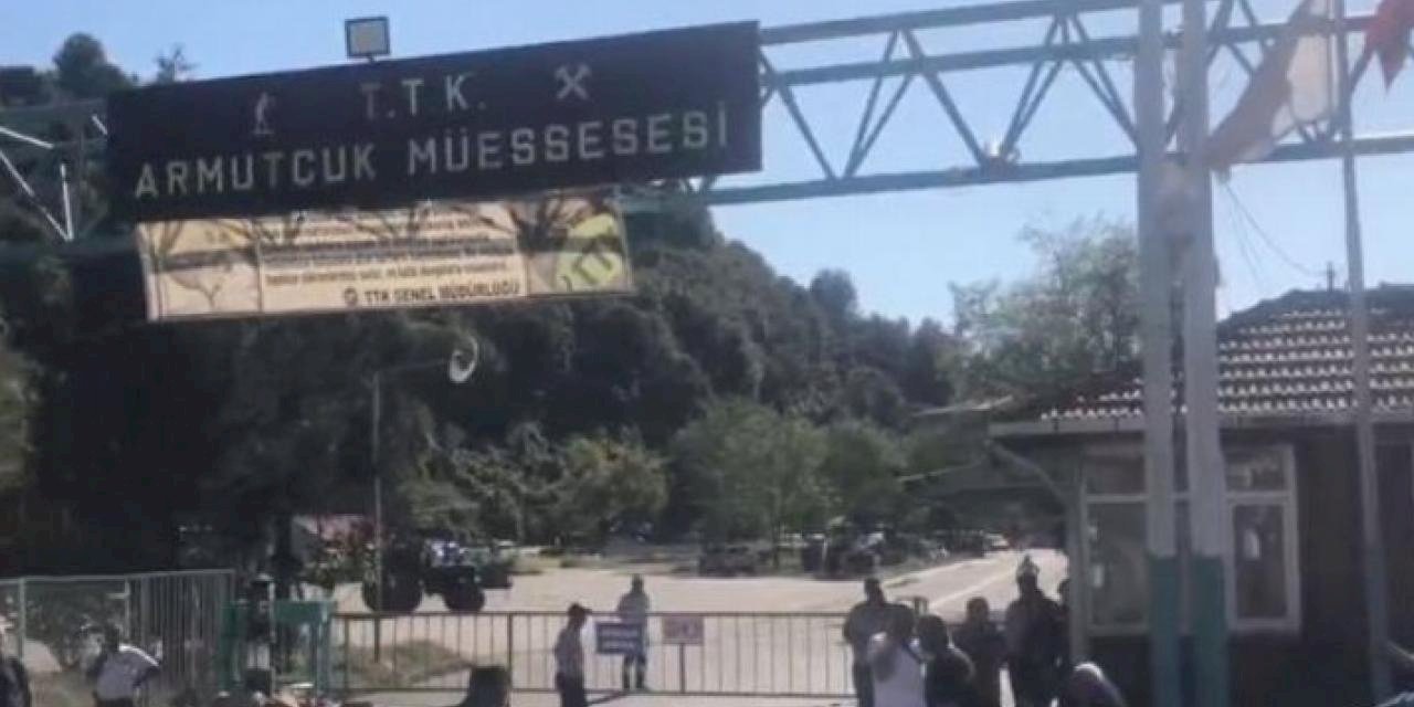 Zonguldak Ereğli'de maden ocağında göçük