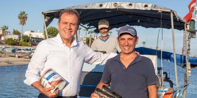 Balıkçılara ekipman desteği