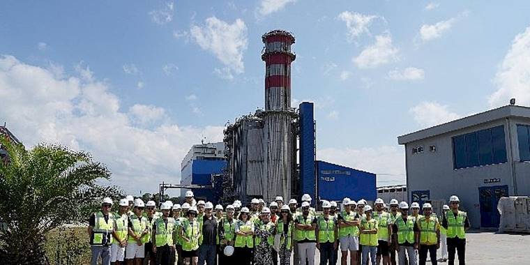 48 Genç Mühendis Adayı, Elektrik Üretimini Yerinde İnceledi