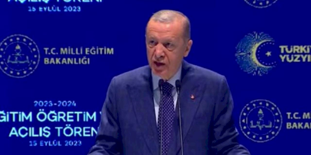 Cumhurbaşkanı Erdoğan'dan ek ders ücreti müjdesi (CANLI)