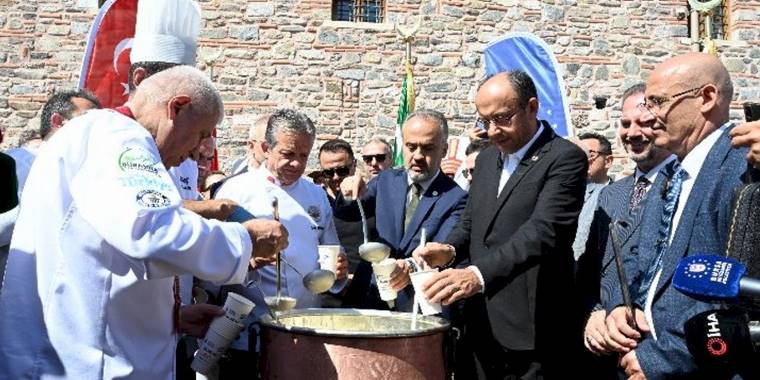 Bursa'nın tescilli lezzetlerine aş dualı start