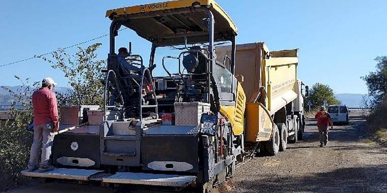 Yatağan Hisarardı Mahallesinde Yol Çalışması