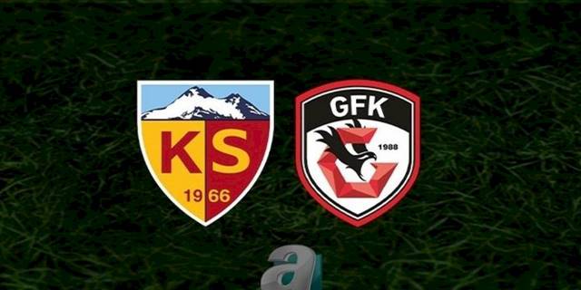 Kayserispor Gaziantep FK maçı CANLI İZLE (Kayserispor-Gaziantep FK canlı anlatım)
