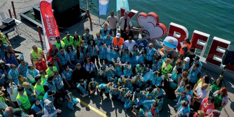 Kocaeli'nde Dünya Temizlik Günü'nde 432 kilo atık toplandı