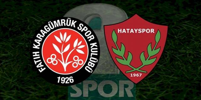 Fatih Karagümrük Hatayspor maçı ne zaman, saat kaçta? Hangi kanalda CANLI yayınlanacak?