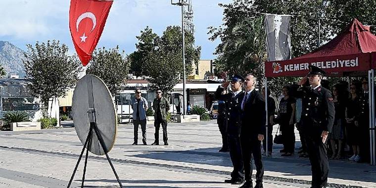 Gaziler, Düzenlenen Törenle Anıldı