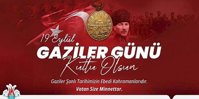 Başkan Savran'dan Gaziler Günü Mesajı