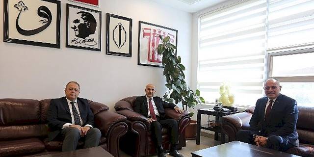 Vali Demirtaş'tan Başkan Sertaslan'a Ziyaret