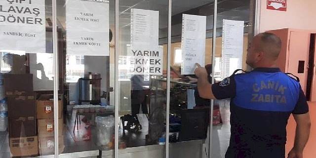 Canik'te Okul Kantinleri Mercek Altında 