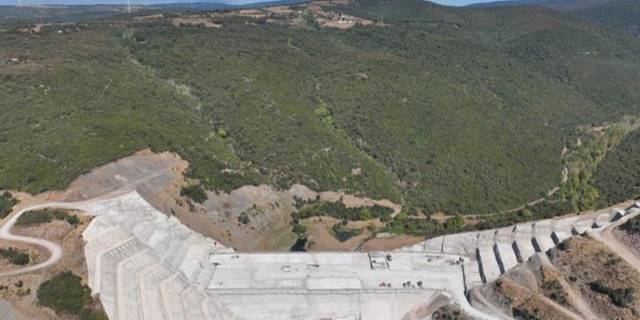 DSİ Bursa Gölecik Barajı'nda çalışmaları sürdürüyor