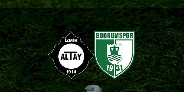 Altay - Bodrumspor maçı ne zaman? Saat kaçta? Hangi kanalda canlı yayınlanacak? | Trendyol 1. Lig