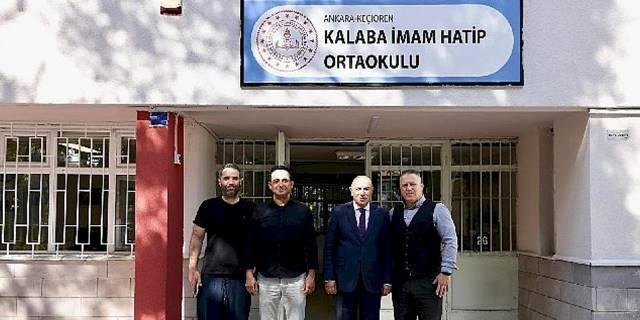 Başkan Altınok mezun olduğu okulları ziyaret etti