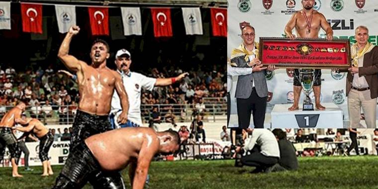 Altın kemer Yusuf Can Zeybek'in