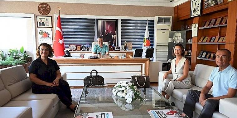 Türk Eğitim Vakfı'ndan Başkan Topaloğlu'na Ziyaret
