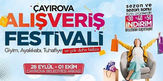 Büyükşehir'in Alışveriş Festivali Bu Kez Çayırova'da