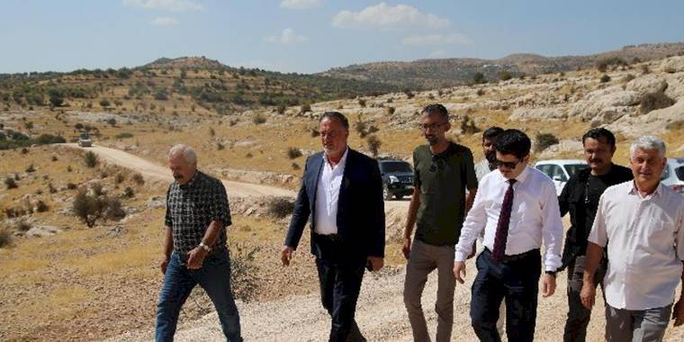 Mardin Cevizpınar Mahallesi'nde yol çalışmaları başladı