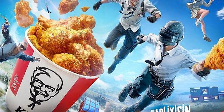PUBG MOBILE ve PUBG: BATTLEGROUNDS'un KFC İş Birliği Oyuncuların Zaferin Tadını Almasını Sağlayacak