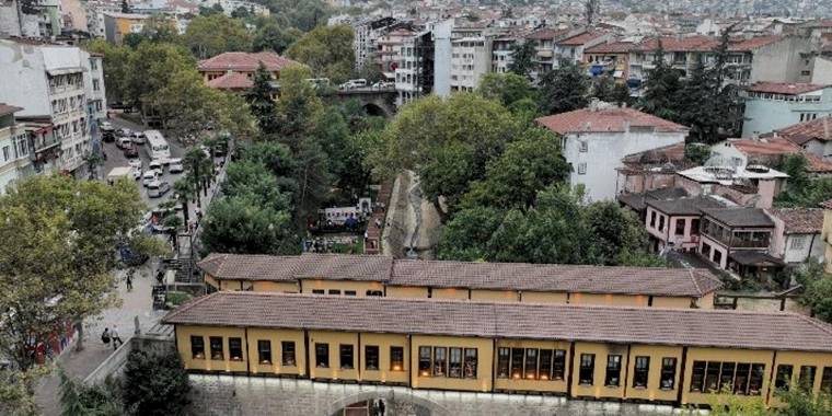 Bursa'nın göbeğinde 'huzur' koridoru