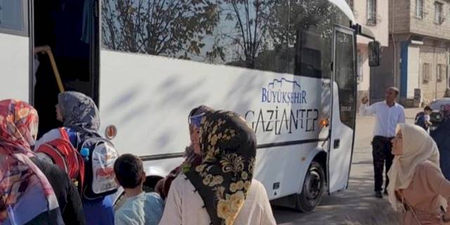 Gaziantep Narlıtepe'de okula ulaşım sorunu kökten çözüldü