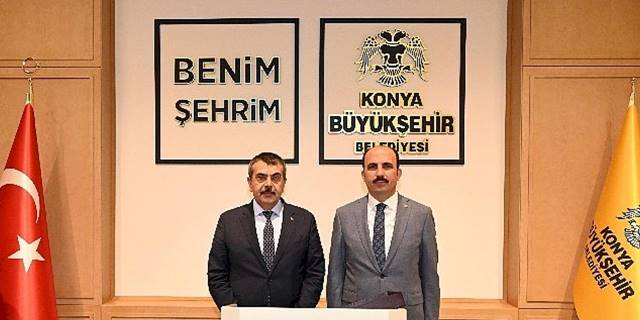 Milli Eğitim Bakanı Tekin Başkan Altay'ı Ziyaret Etti