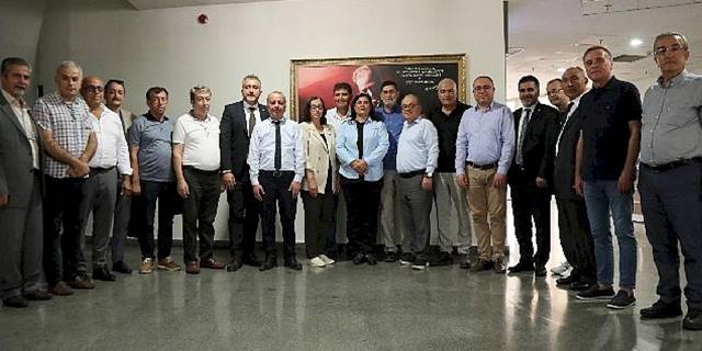 Cumhuriyet Halk Partisi'nden Başkan Çerçioğlu'na ziyaret