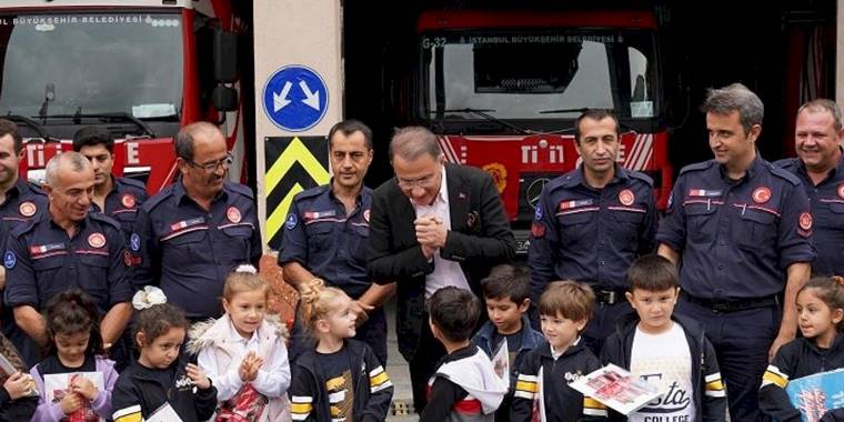 Beylikdüzü Belediyesi'nden itfaiyecilere kutlama