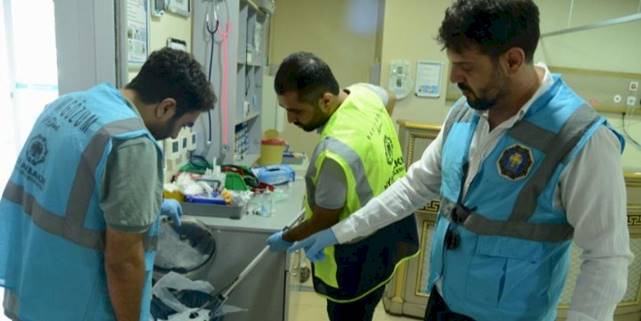 Diyarbakır'da sağlık kuruluşlarında tıbbi atık denetimi