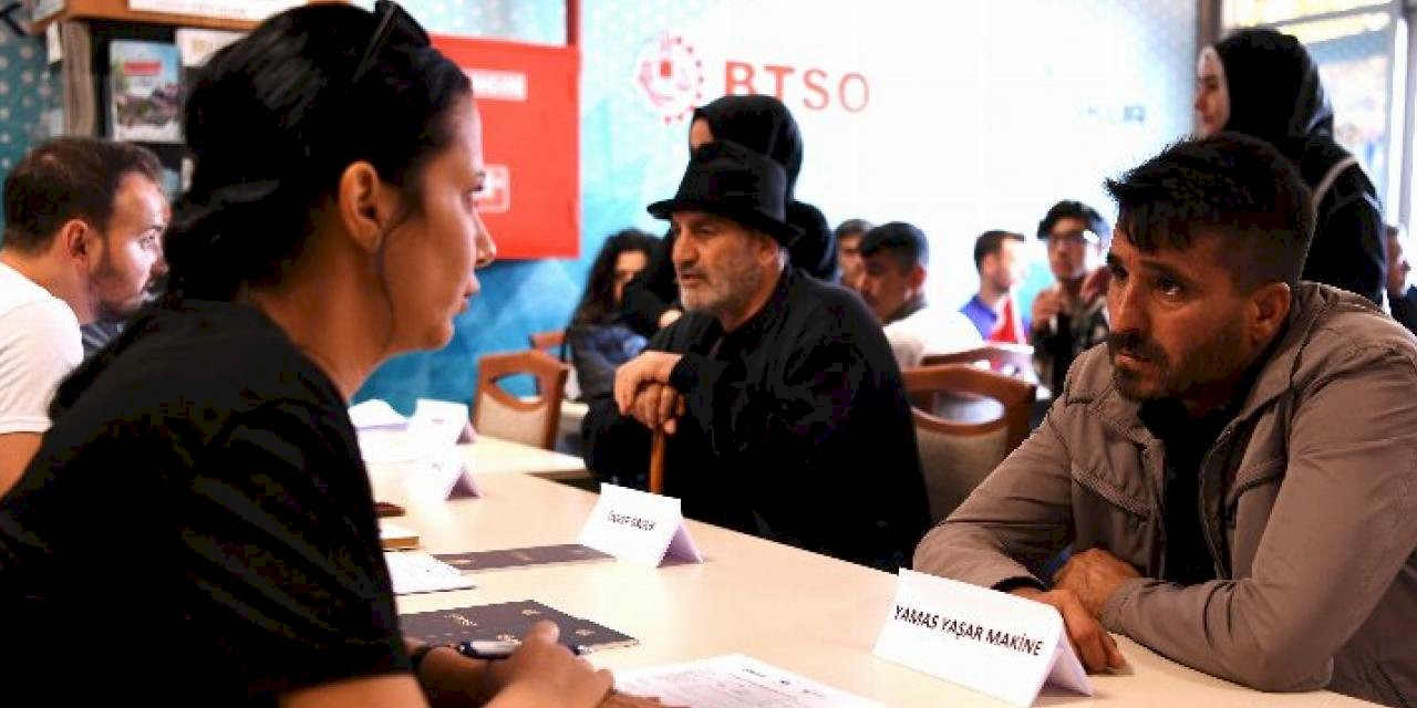 Bursa Osmangazi’de istihdam buluşmaları sürüyor