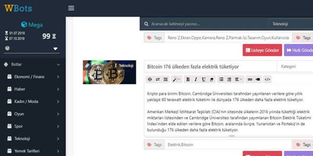 WBots Haber Botu: Haber Sitelerinin Vazgeçilmez Asistanı