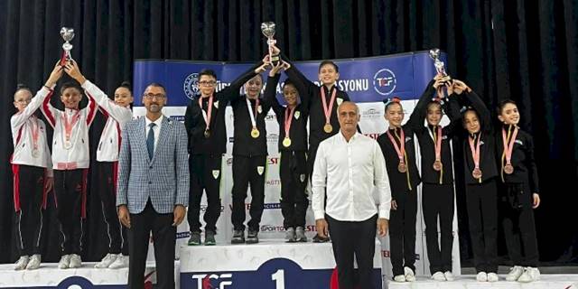 Manisalı cimnastikçilerden 4 madalya 1 şampiyonluk